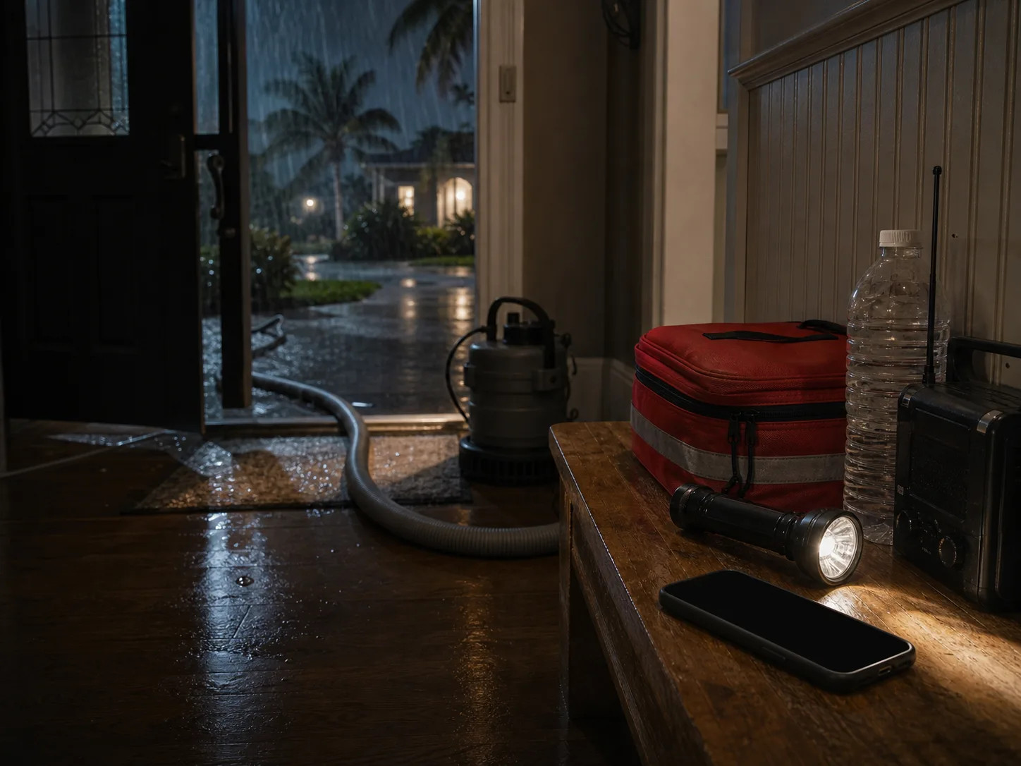 Request & intake stage of a Fort Myers water damage restoration project
